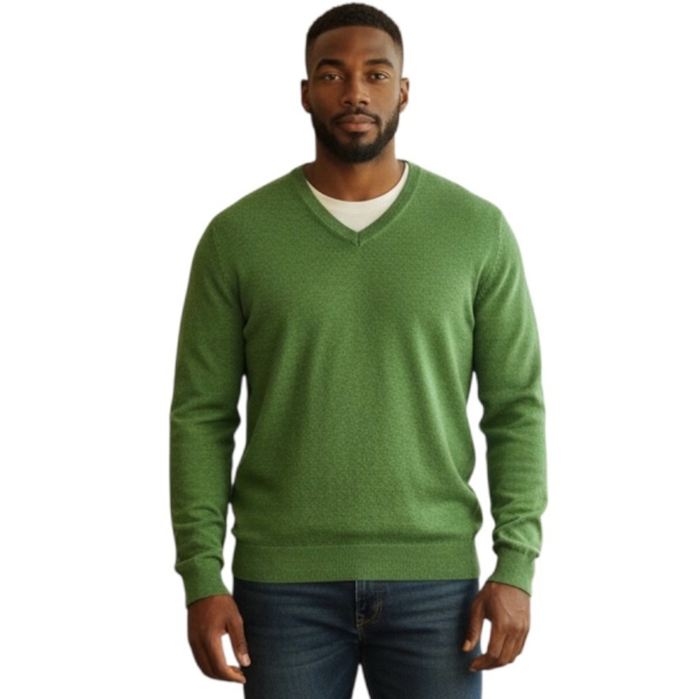 Brooks Brothers Sweater Men’s XL Green
Merino Wool Silk Long Sleeve Pullover